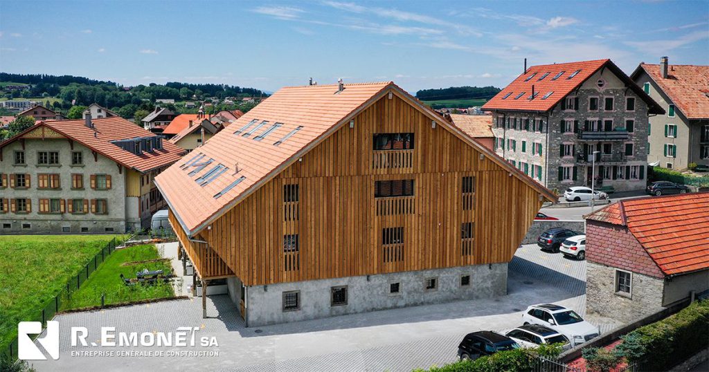 The Ferme en Gremy renovated by R. Emonet SA