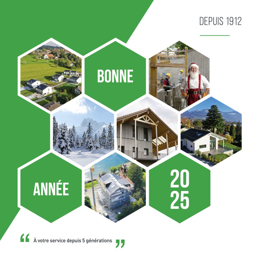 Carte de vœux R. Emonet SA : Bonne année 2025