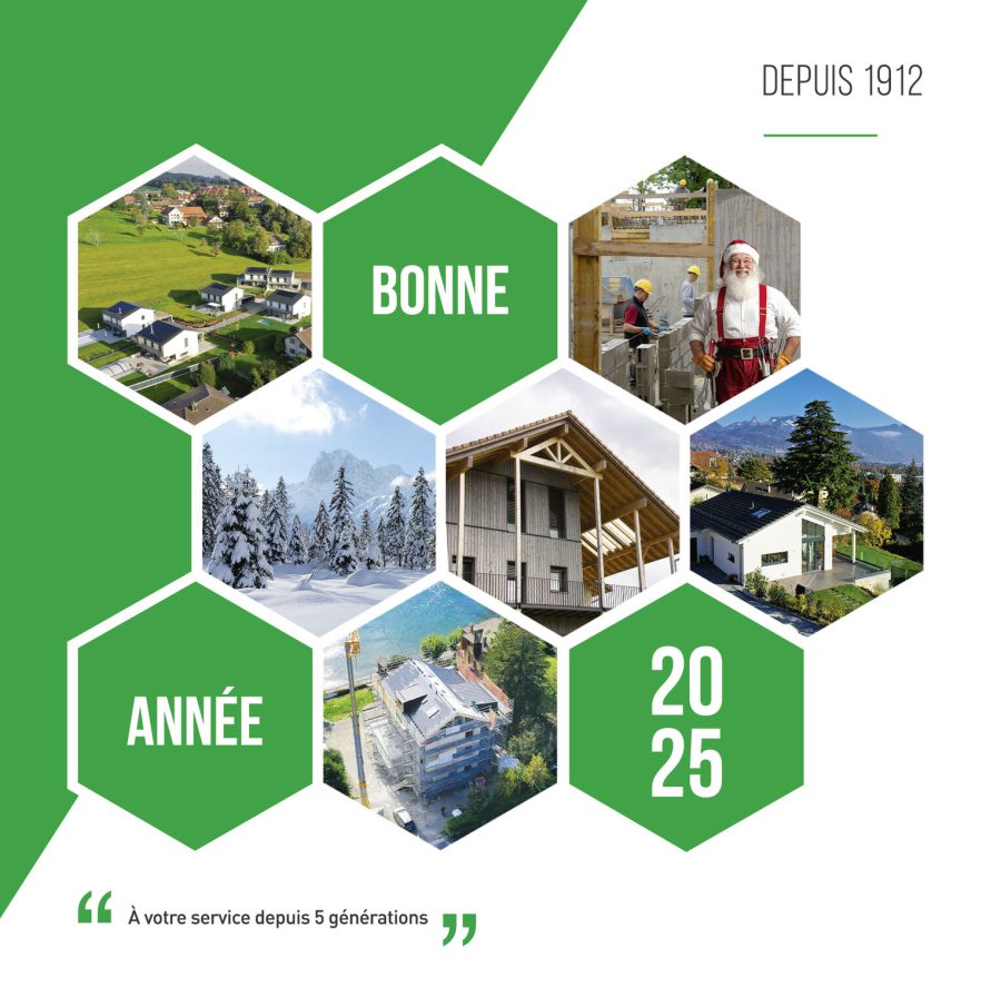 Carte de vœux R. Emonet SA : Bonne année 2025