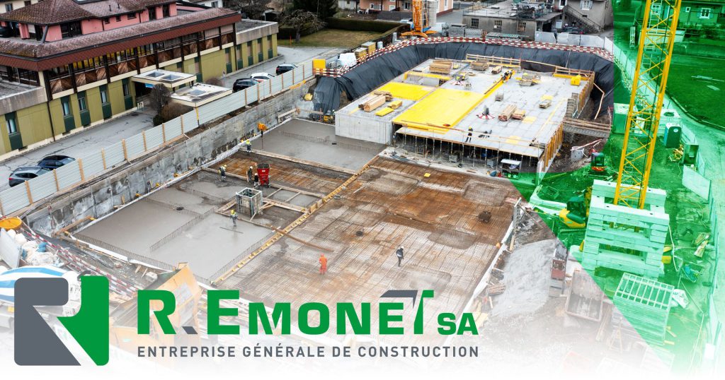 R. Emonet SA site, aerial view