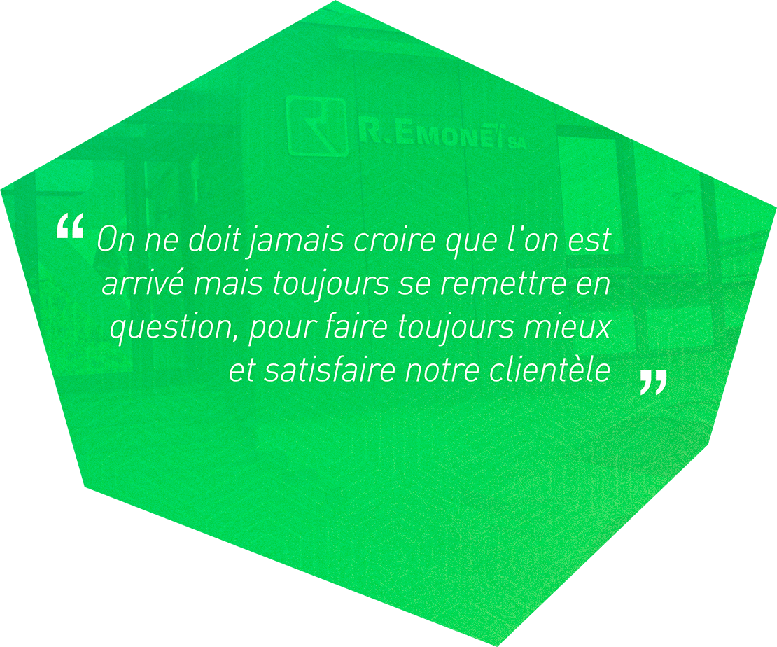 Citation : se remettre en question pour satisfaire notre clientèle