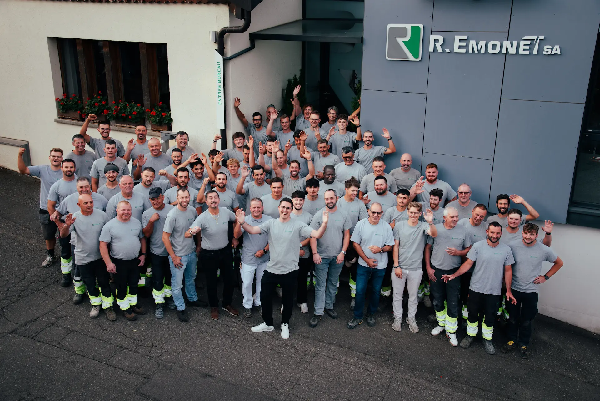 L'équipe R. Emonet SA