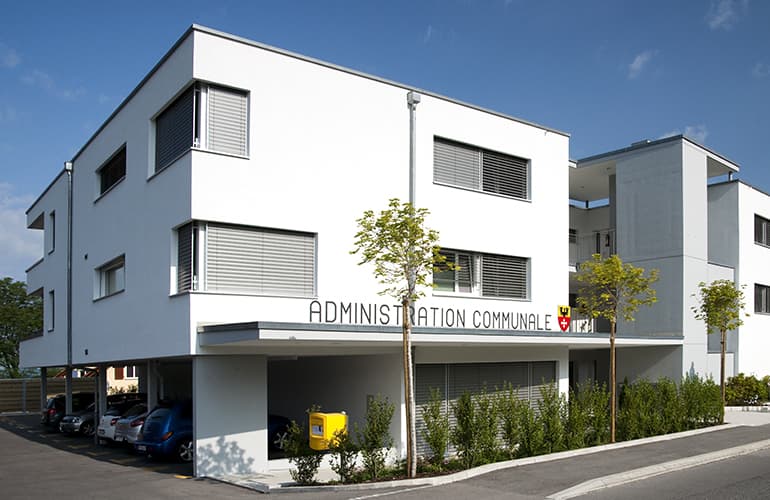 Grange-neuve à Remaufens, réalisation R. Emonet SA (1)