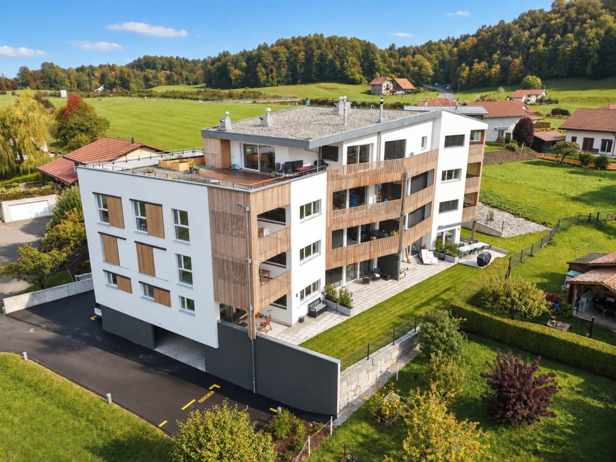Immeuble réalisé par R. Emonet SA