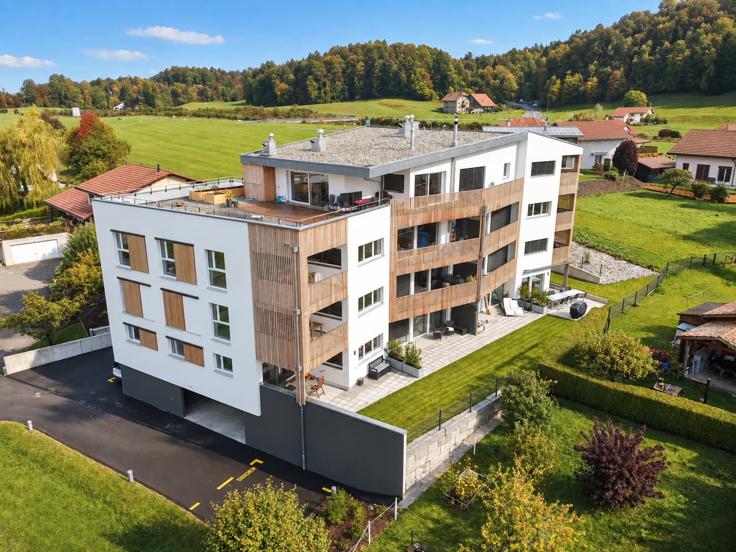 Immeuble réalisé par R. Emonet SA