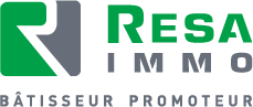 Logo RESA Immo, bâtisseur promoteur